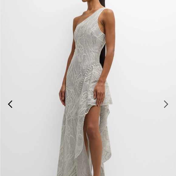 Jonathan Simkhai
Agatha Draped One-Shoulder Corded Lace Gown - Picture 4 of 6